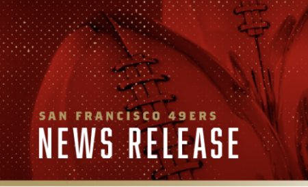 San Francisco 49ers News Release
